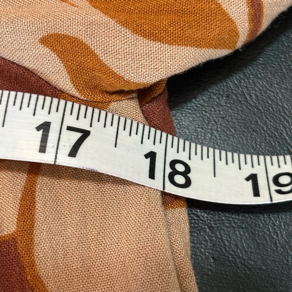 Gilli Brown and Cream Floral Blouse Size Small - Picture 8 of 10